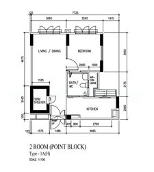 Blk 424B Orchid Spring @ Yishun (Yishun), HDB 2 Rooms #559838781